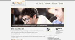 Desktop Screenshot of iq-consult.com